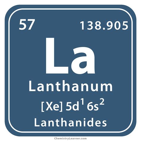 Lanthanum .